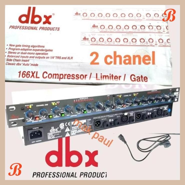 | MP | COMPRESSOR LIMITER DBX - 166XL 2 CHANEL FAETBACX ORIGINAL
