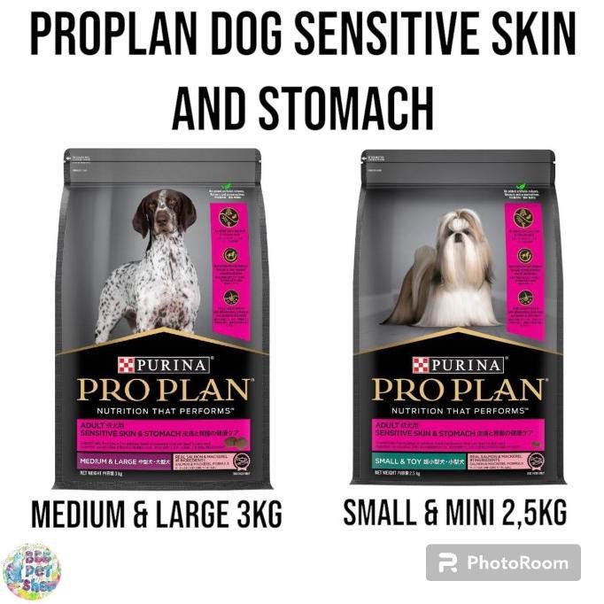 TERBARU - PROPLAN SENSITIVE SKIN AND STOMACH FOR ADULT DOG / PROPLAN OPTIRESTORE