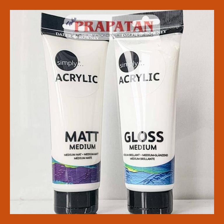 

[ PERALATAN LUKIS / GAMBAR ] DALER ROWNEY ACRYLIC MEDIUM 250ML | MEDIUM CAT AKRILIK PACKING AMAN