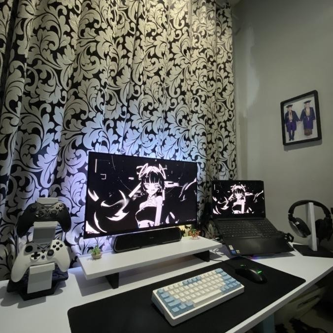 BEBAS ONGKIR - Meja gaming Lesehan - custom