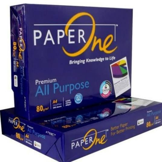 Kertas HVS A4 80gr Paper One / rim