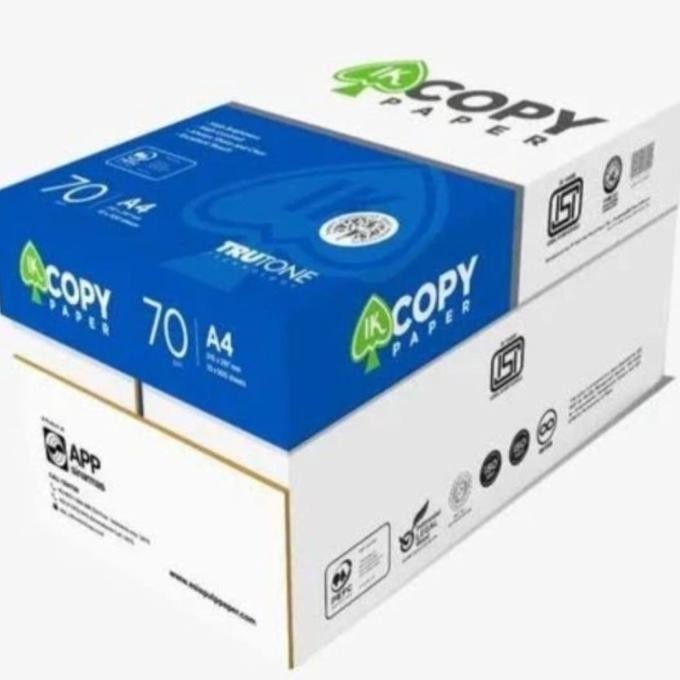 

Kertas HVS A4 70 Gram IK Copy paper / 1 dus