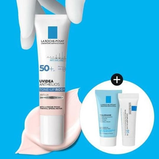 TERLARIS - La Roche Posay Uvidea Anthelios SPF 50 Tone Up Rosy