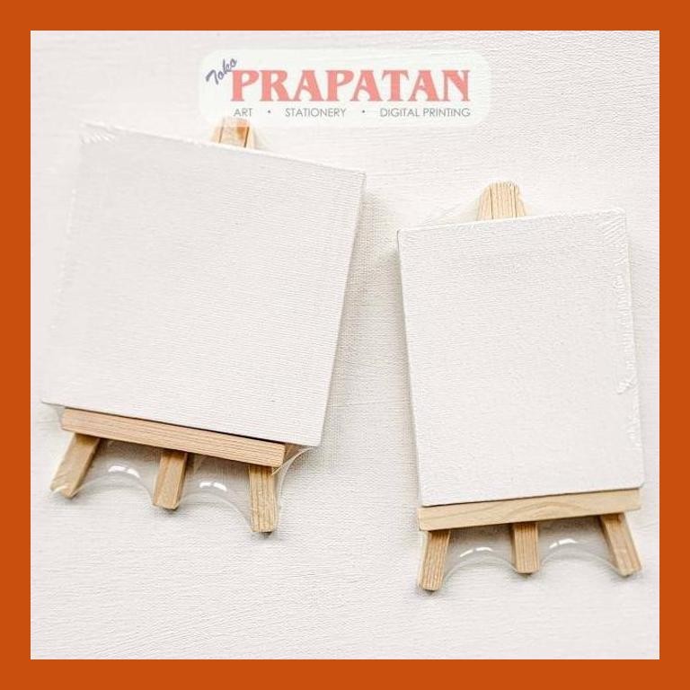 [ PERALATAN LUKIS / GAMBAR ] CHIVALRY MINI CANVAS + STAND CMP-CMPP | MINI EASEL CANVAS SIAP KIRIM