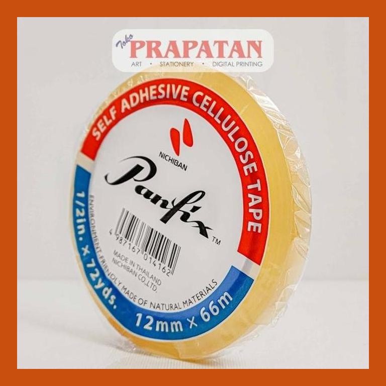 

[ PERALATAN LUKIS / GAMBAR ] ISOLASI PANFIX 12MM X 66M / SELF ADHESIVE TAPE / SOLATIP SIAP KIRIM