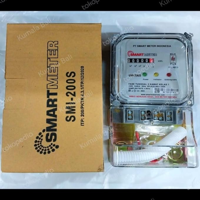 BEBAS ONGKIR - kwh meter smart segel