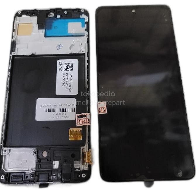 TERMURAH - LCD UNTUK S4M A51 / A515F FULLSET TOUCHSCREEN BIG GLASS SCREEN