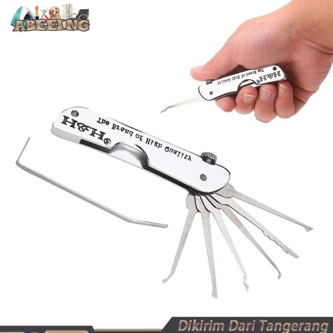 Lock Pick Locksmith Tools Alat Pembuka Kunci Gembok