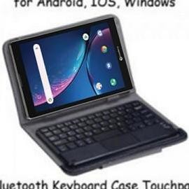 KEYBOARD REMOVABLE TOUCHPAD CASE CASING COVER STRAWBERRY TAB TABLET ANDROID 8 INCH T1 1304T