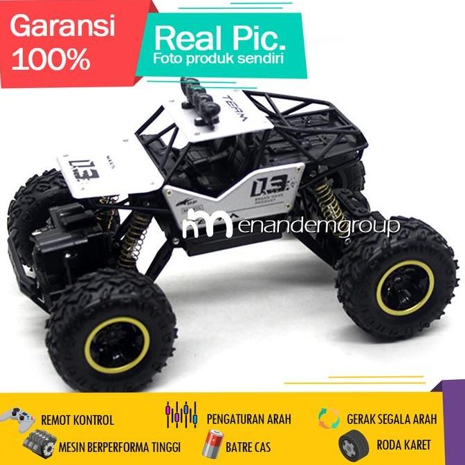 MAINAN MOBIL REMOT KONTROL RC OFFROAD CLIMBING BESI METAL 4WD 03 TEAM 1304T