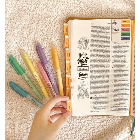 

72Pc Tier Bible Tab Tier Pembata Nama Itab