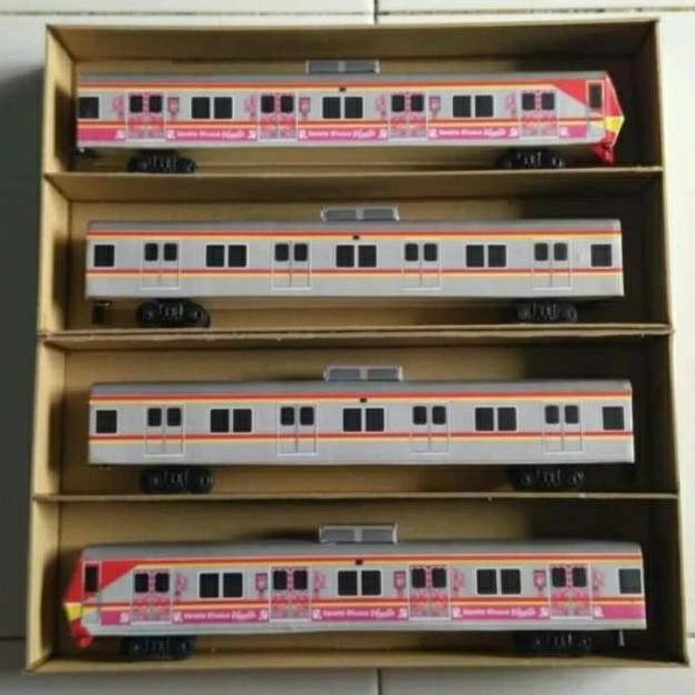 Miniatur KRL - miniatur kereta KRL set CS