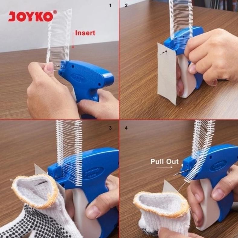 

KT78 Joyko TPN-1 Tag Pin 1 Box Isi 5000Pc Refill Tag Gun Label Harga / Merk Premium