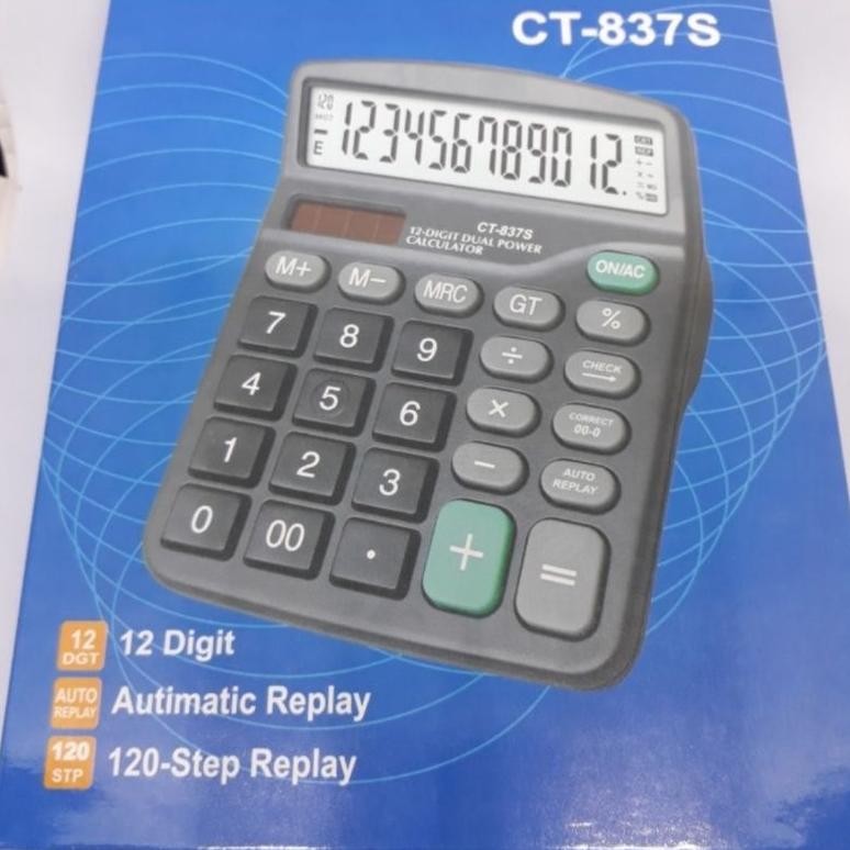 

rq-56 Kalkulator CT-837S - Check & Correct Calculator Desktop CT837S Premium
