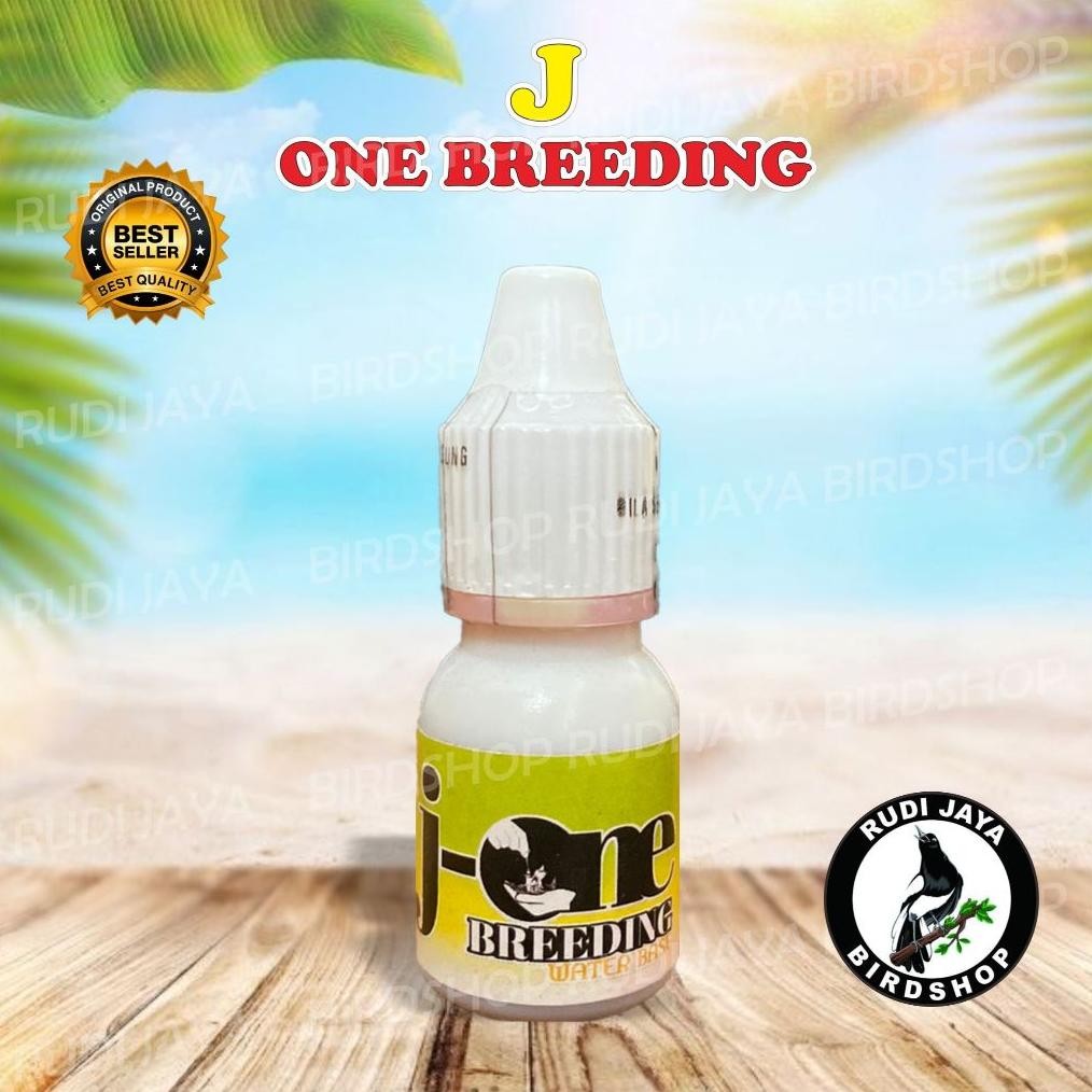 ukd- J ONE J-ONE JONE Breeding Water Base Jamu Vitamin Ternak Breeding Burung Pleci ZOSTEROPS Berkua