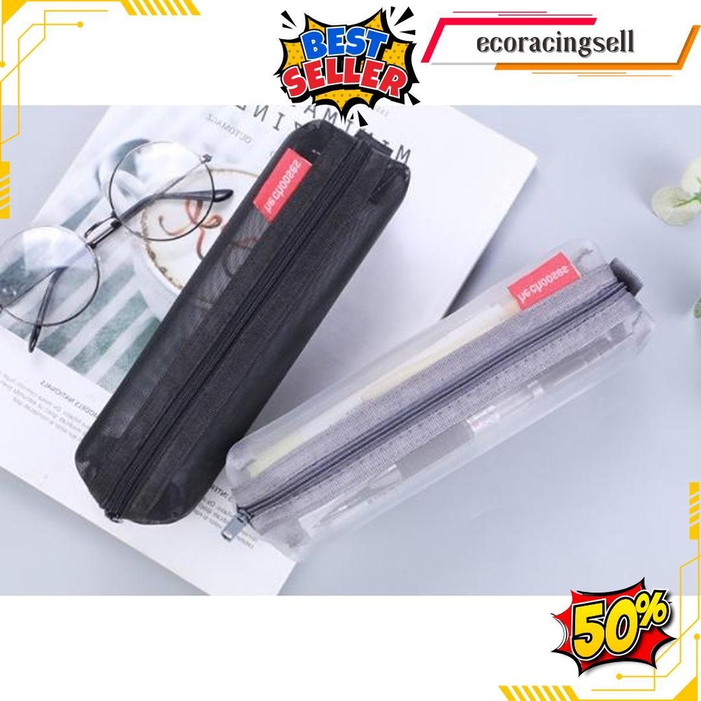 

Tempat Pensil Transparan Simple Style Anti Air Korea Termurah Banget
