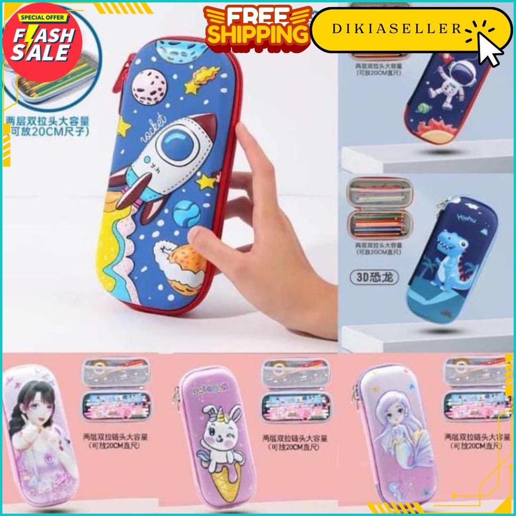 

Kotak Pensil Import 1Set + Kalkulator Motif | Resleting | Mobil Viral Karakter//1 Pcs Gratis Ongkir