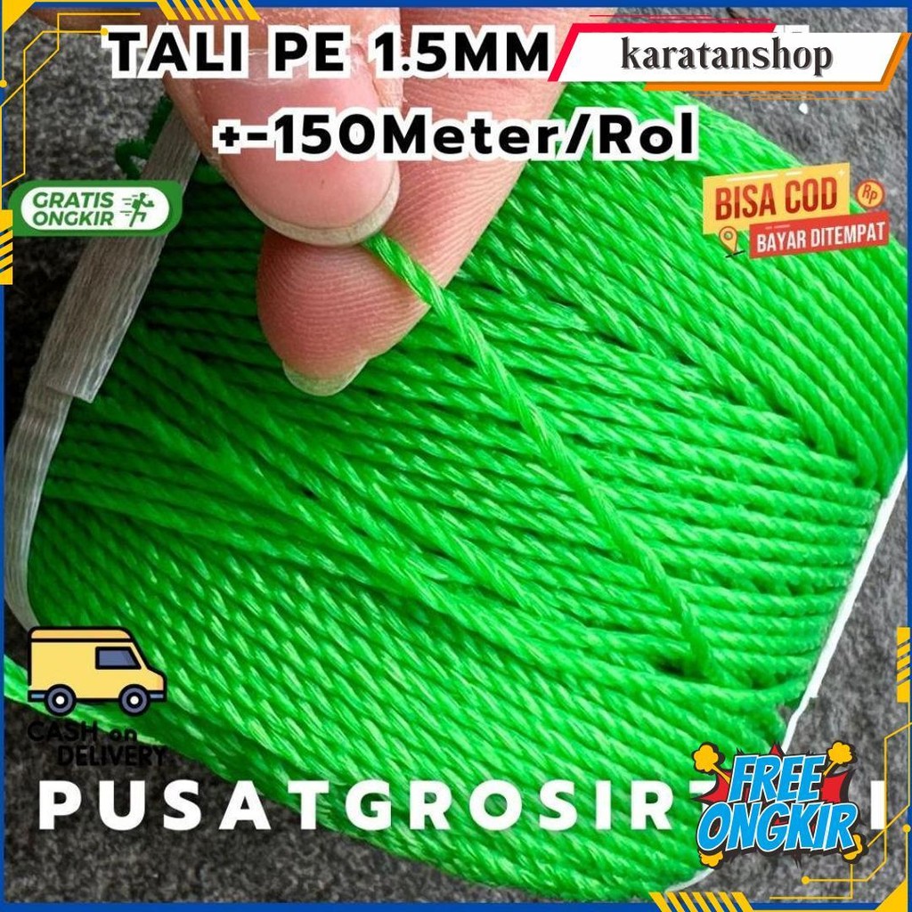 

Tali Lato/Tambang Pe 1Mm-2.5Mm Murah Berkualitas Original Produk