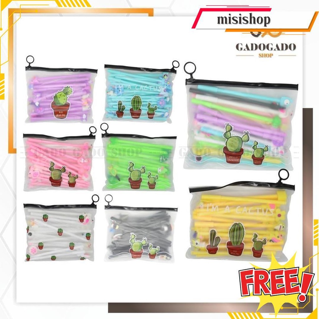 

Ggs Hl0078 Pena Karakter Set Pouch Isi 20 Pcs Tempat Pensil Transparan Zipper Bag Y1072 Siap Kirim