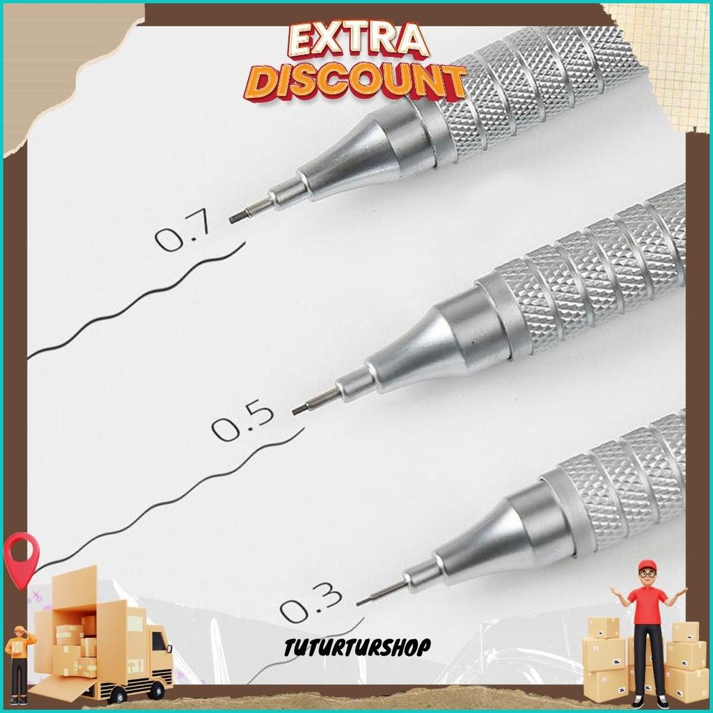 

Pentel Graph Gear 500 Mechanical Drafting Pencil Pusat Gravitasi Rendah Gambar Logam Pencil Graphgear Pensil Mekanik Touch Mark 0.5Mm Terlaris