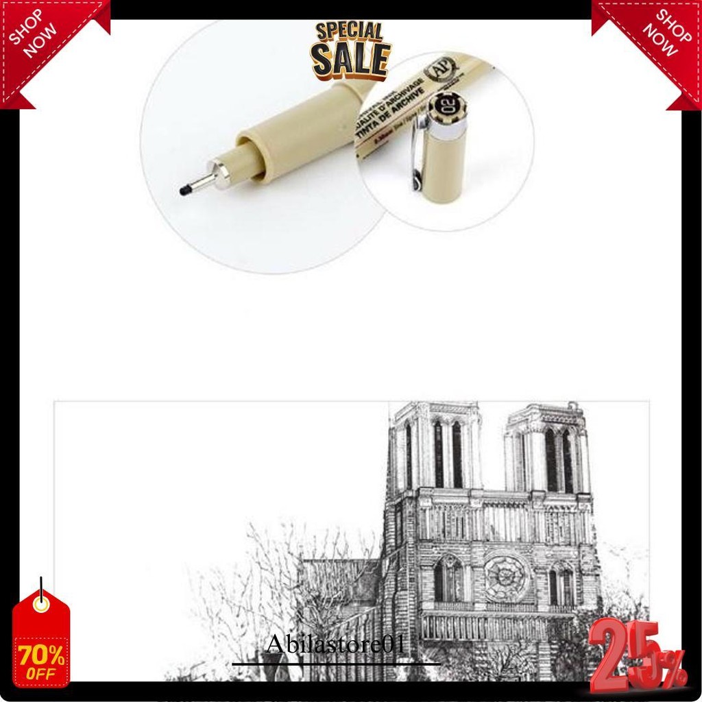 

Sakura Pigma Micron Drawing Pen No.005-08 Bisa Cod