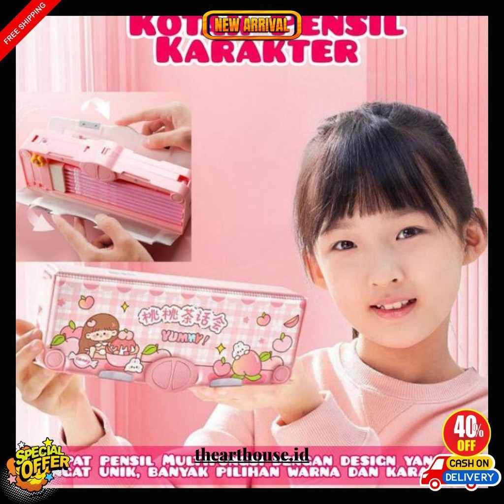 

Kotak Pensil Karakter Kotak Pensil Multifungsi Anak Sekolah Tempat Pensil Serbaguna Motif Kartun Siap Kirim