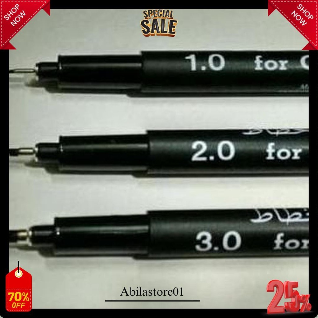 

Drawing Pen For Calligraphy Pulpen Menggambar Kaligrafi Drawingpen Snowman 1.0 2.0 3.0 Cod