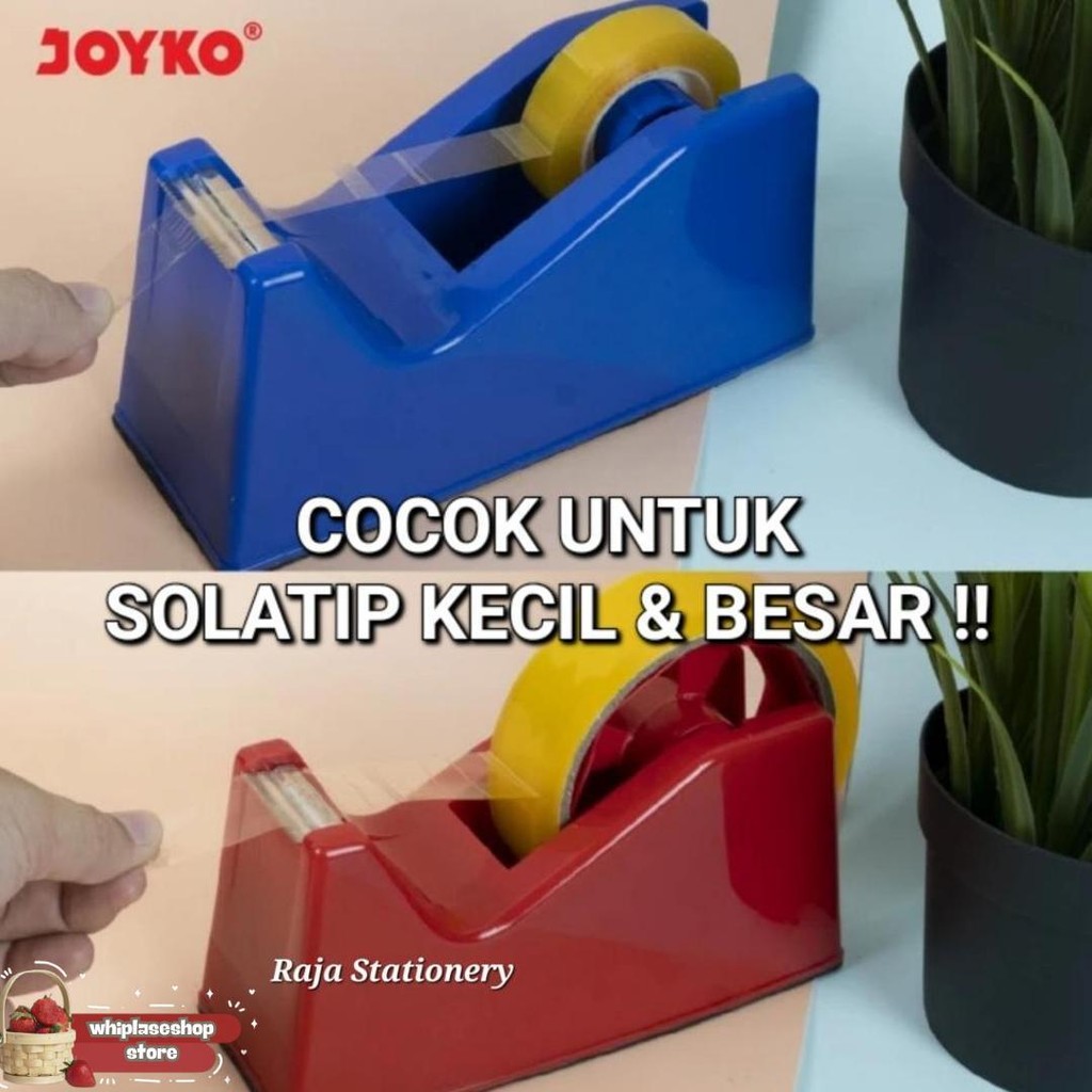 

Joyko Tape Dispenser Tempat Alat Potong Solatip Isolasi Selotip Lakban Td-103 Diskon