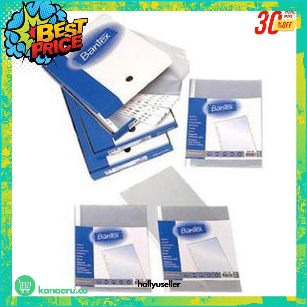 

Pp Pocket Bantex 2040 A4 (Isi 100) Murah