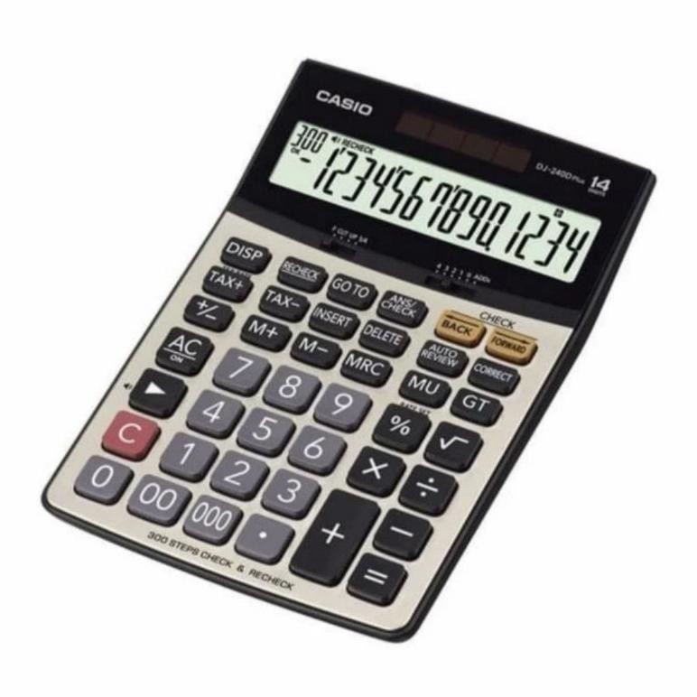 

hj-77 Kalkulator Casio DJ-240D Plus Check & Correct Calculator DJ240D Plus Hemat
