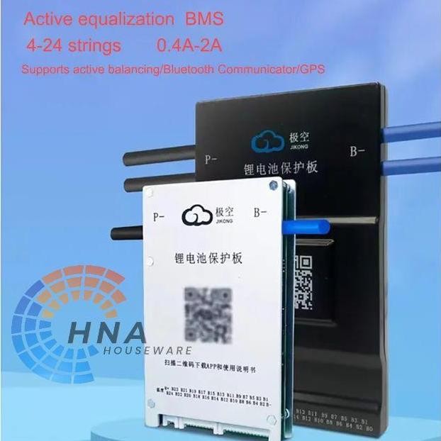 Jk Jikong Smart Bms 8S - 24S Active Balancer 0.6A - 2A Baterai Lifepo4