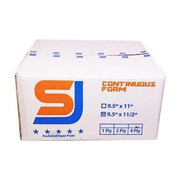 

TERBARU - Kertas Continuous Form SJ 9.5 x 11.2 4 ply KHUSUS GOJEK
