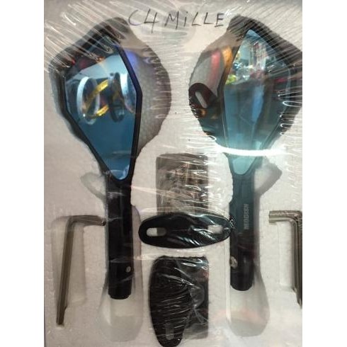 Spion Tomok Rizoma Full Aluminium Cnc & Besi Original Dan Terpercaya