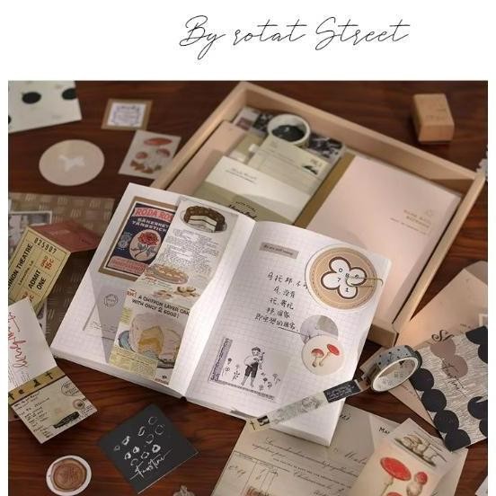 

New!! Journal Gift Set Scrapbook Lengkap Isi 122 Pcs Daily Edition Include Buku + Sticker + Memo + Washi Tape Perlengkapan Journal