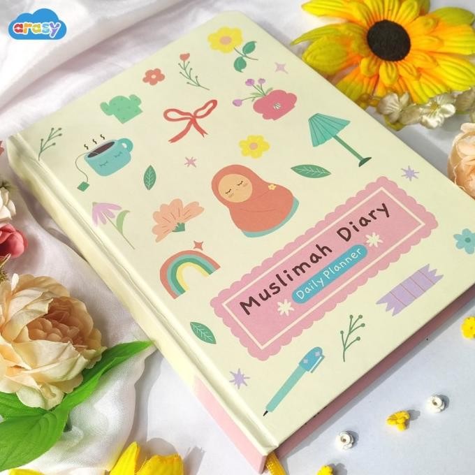 

Diskon!! Jurnal Diary Buku Harian Muslimah Muslimah Diary - Daily Planner Arasy Books