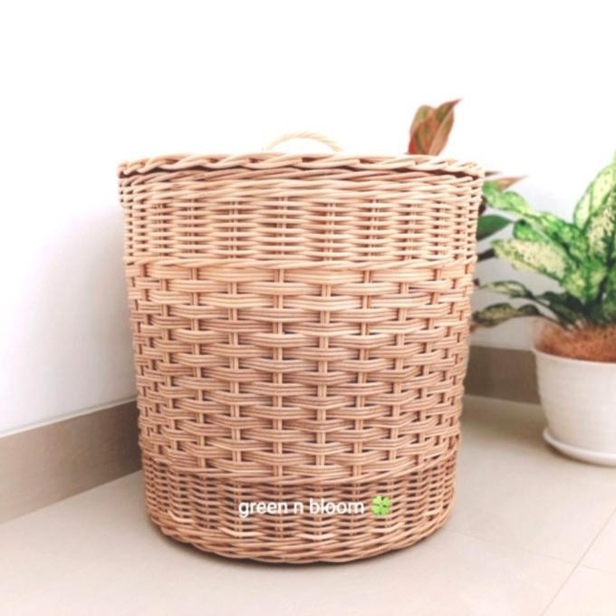 keranjang rotan laundry besar keranjang serbaguna
