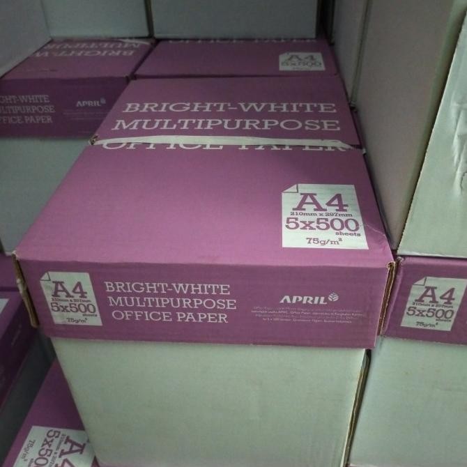 

kertas hvs A4 75gr (BMO) per dus(5rim)
