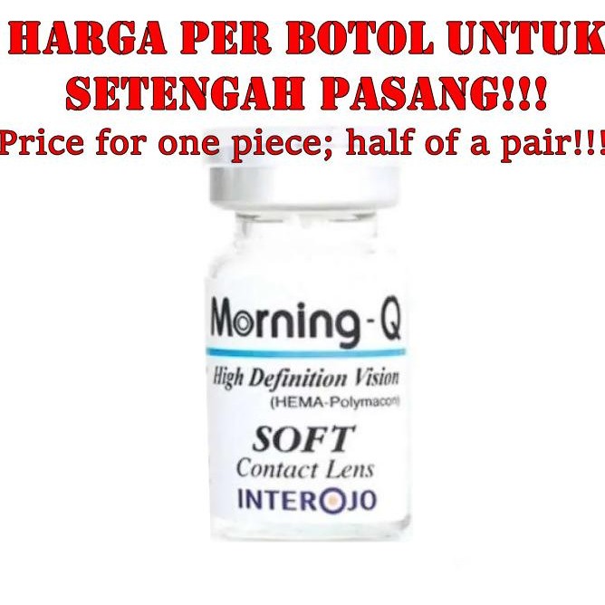 BEBAS ONGKIR - softlens ukuran plus eye con clear mata tua hipermetropia presbiopia