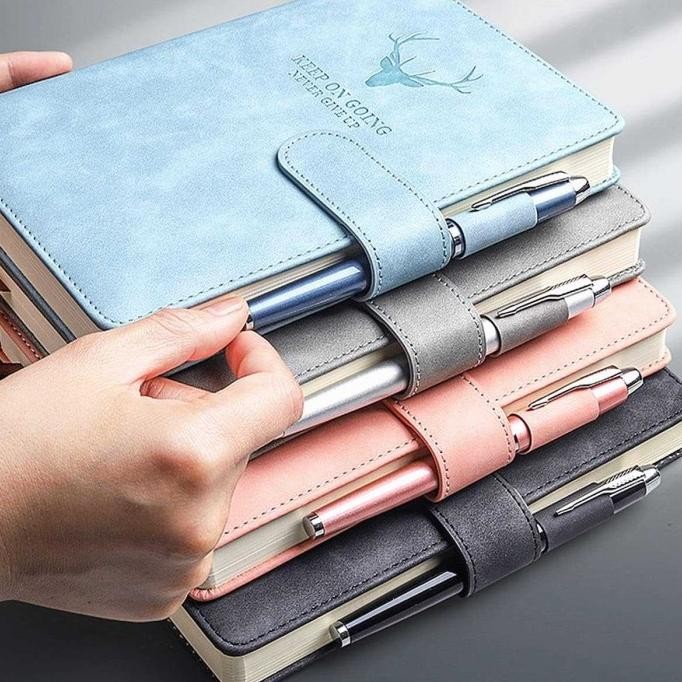 

Diskon!! Notebook A5 Buku Tulis Garis Agenda Jurnal Diary Soft Cover 360 Halaman