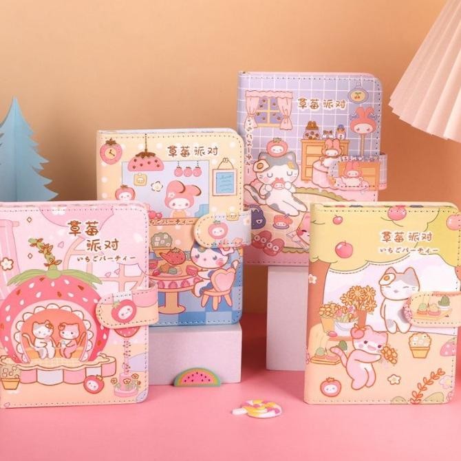 

Sale!! Buku Notebook Lucu Diary Cherry Cat Agenda Import