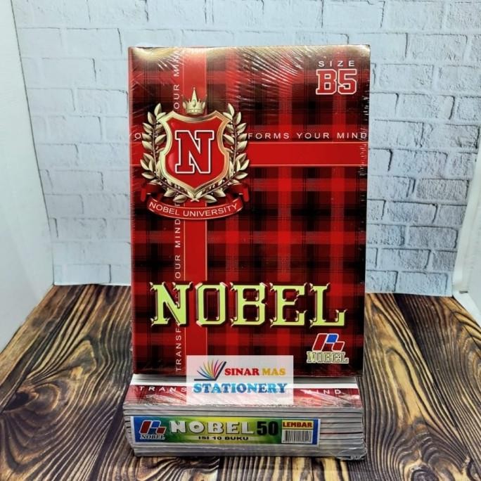 

New!! Buku Tulis Nobel 50 Lembar Maxi Campus B5/ Buku Diktat B5 ( Pak )