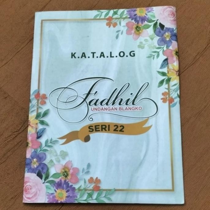 best produk] katalog album kartu undangan seri Fadhil 113-117