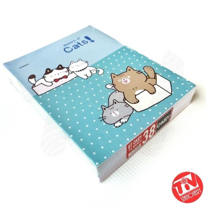 

Diskon!! Buku Tulis Okey Eb 38 (1Pak)