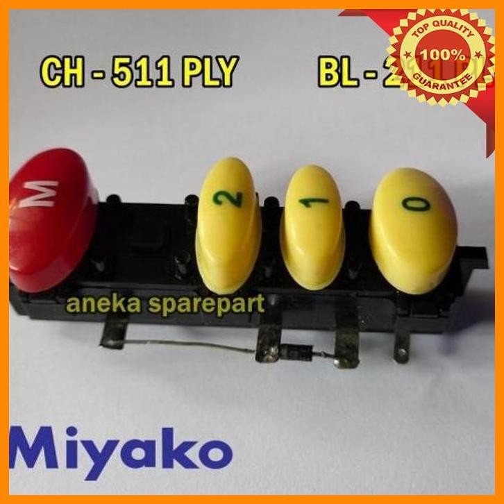 [as8] tombol blender | switch saklar blender miyako bl 211 ply / ch 511 ply