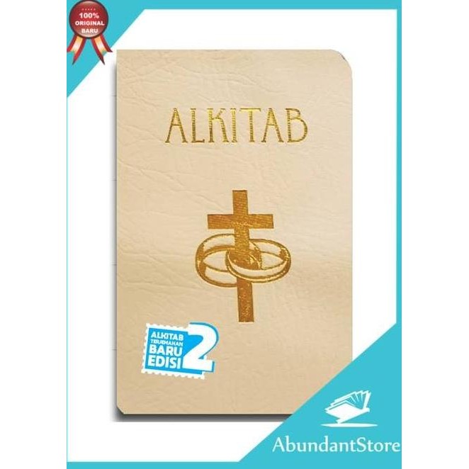 

Alkitab Pernikahan Ukuran Sedang - Alkitab 052 TI Wedding - LAI LC