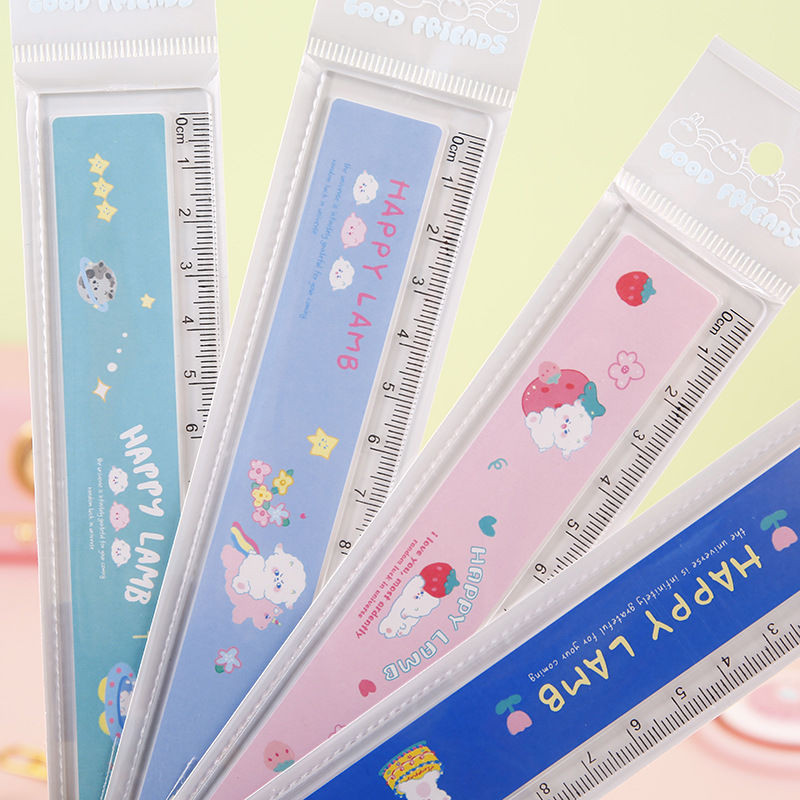 

Penggaris Gelombang Kreatif15cm Penggaris Alat Tulis Kartun Lucu untuk Siswa