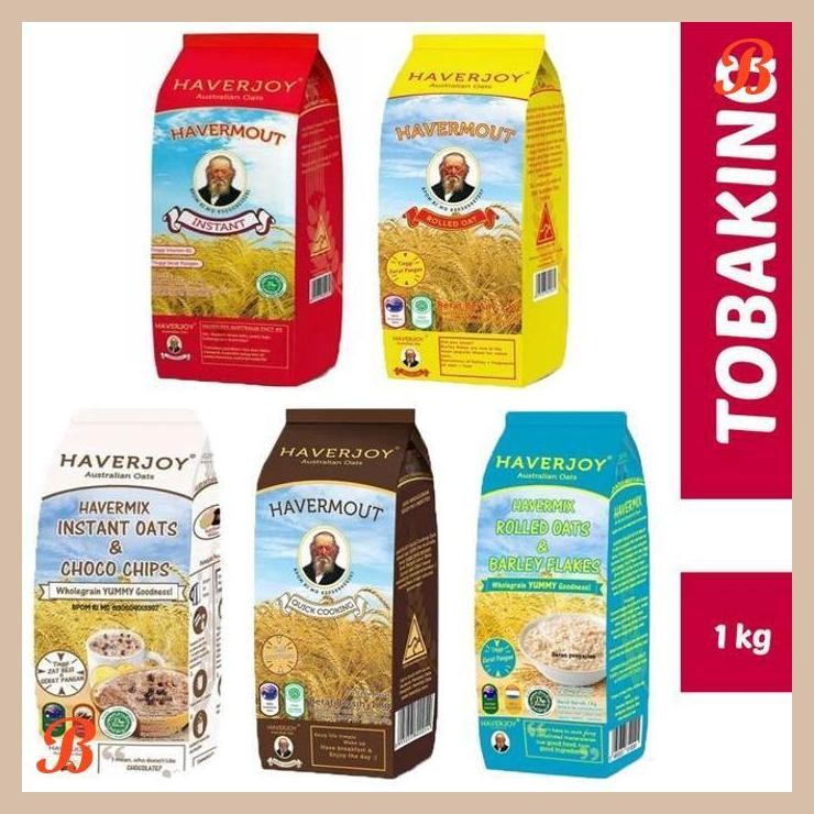 

| RMP | HAVERJOY OATMEAL 1KG AUSTRALIAN OAT HAVERMOUT INSTAN ROLLED QUICK