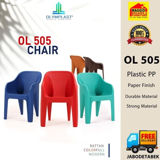 Murah Kursi Plastik Olymplast - Kursi Olymplast - Kursi Plastik - Ol 505 - Olymplast