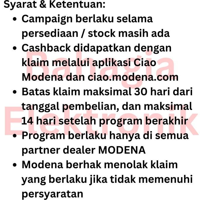 Sale Modena Bh 1935 Lb - Kompor Tanam Gas Full Kuningan