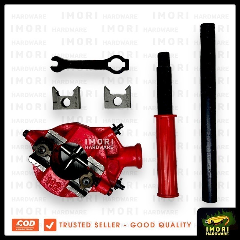 XP TOOL Senai Pipa Manual 1/2-1 1/4" inch Alat Snai Pipe Pembuat Drat  Im